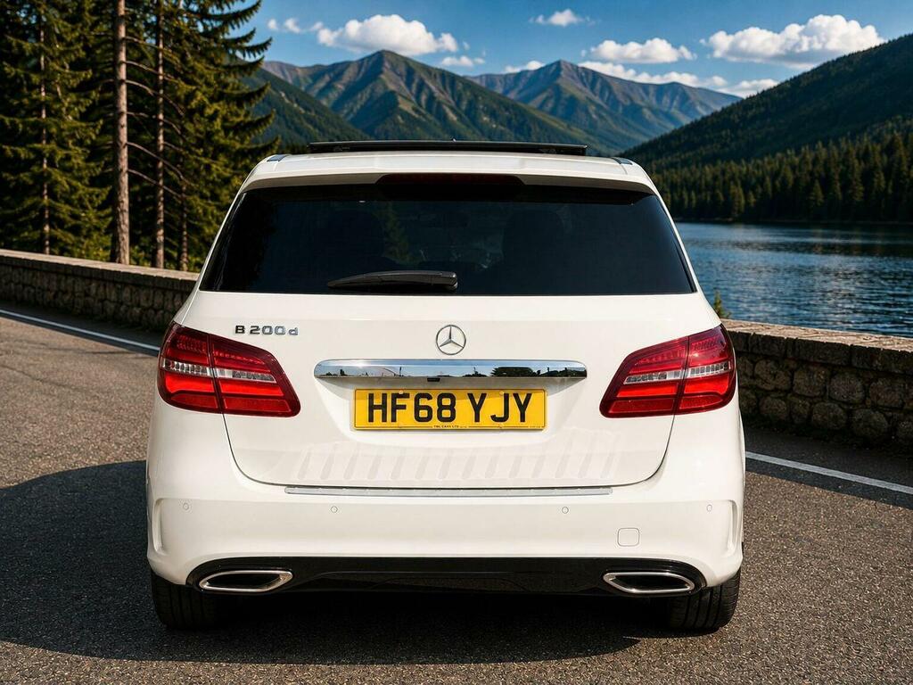 Mercedes-Benz B Class 2.1 B200d Amg Line Premium Plus 7G-dct Euro 6 S White #5