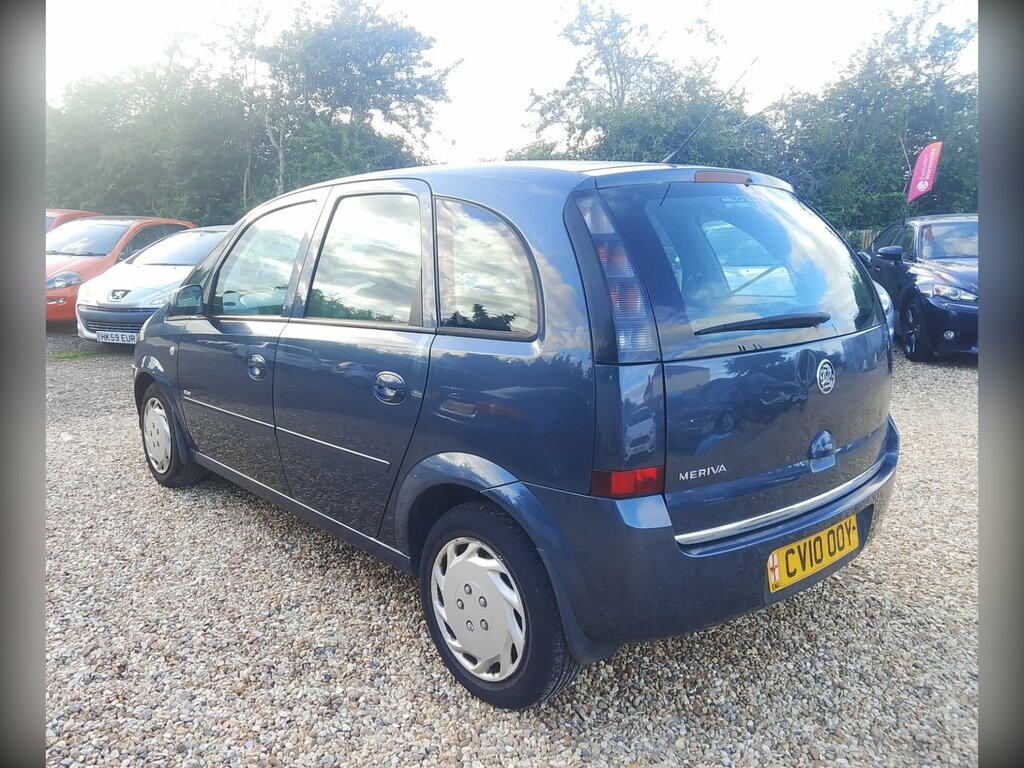 Vauxhall Meriva 1.4I 16V Club Mpv 148 Gkm, 89 CV10OOY Blue #5