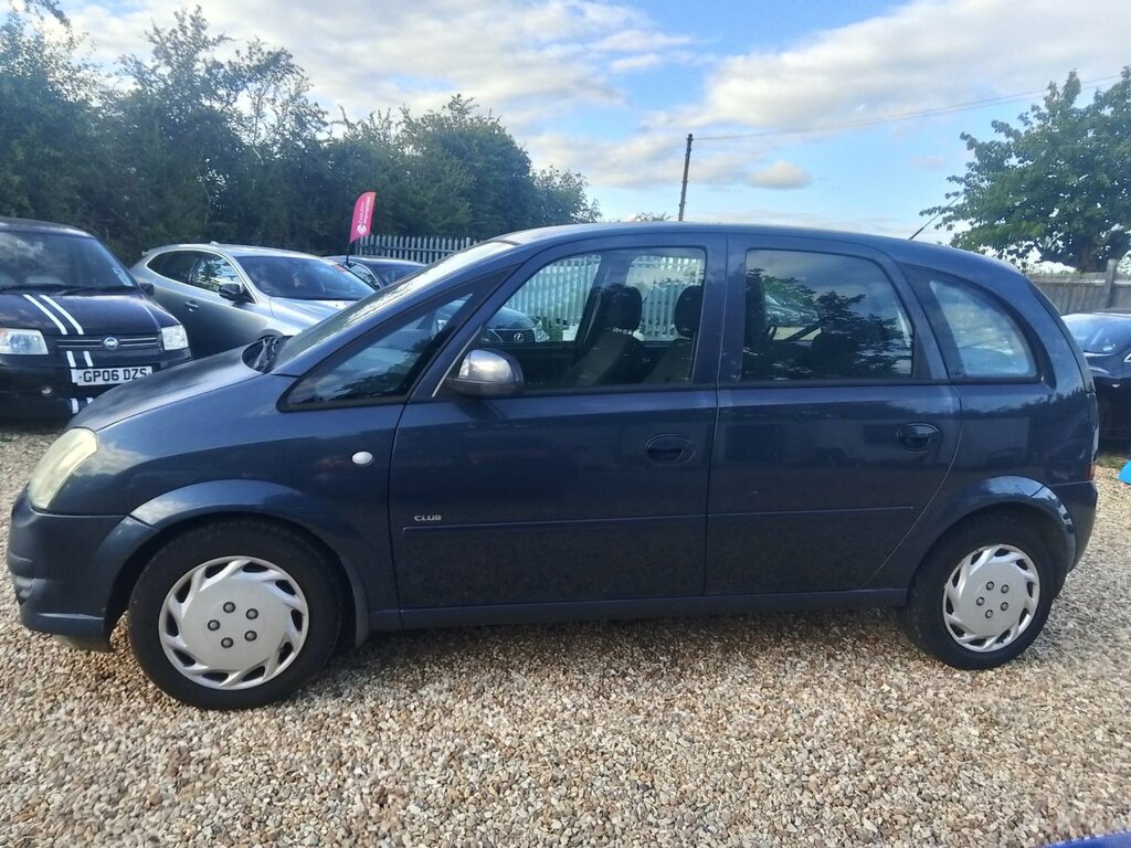 Vauxhall Meriva 1.4I 16V Club Mpv 148 Gkm, 89 CV10OOY Blue #4