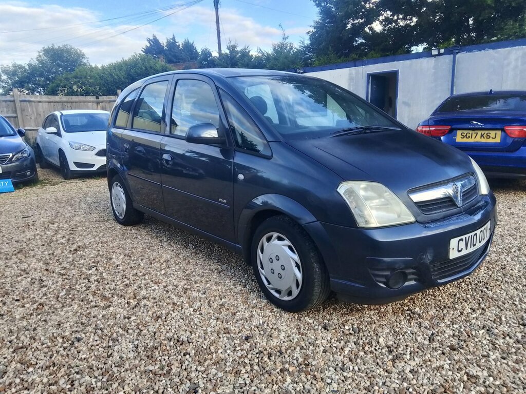 Vauxhall Meriva 1.4I 16V Club Mpv 148 Gkm, 89 Blue