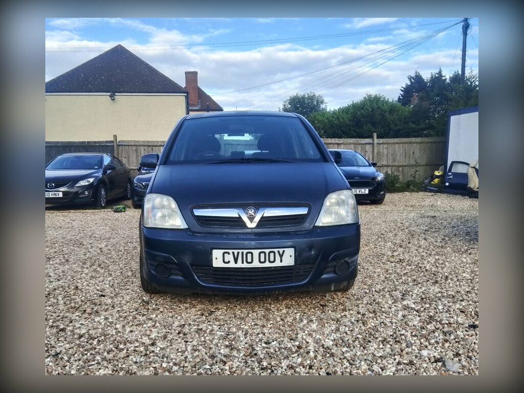 Vauxhall Meriva 1.4I 16V Club Mpv 148 Gkm, 89 CV10OOY Blue #2