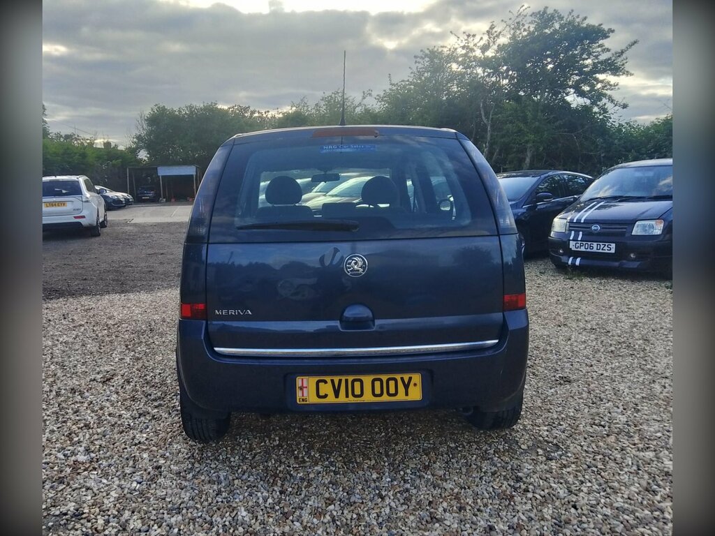 Vauxhall Meriva 1.4I 16V Club Mpv 148 Gkm, 89 CV10OOY Blue #6