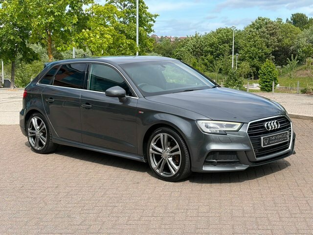 Audi A3 2018 1.5 Tfsi Cod 35 S Line Sportback M SL68HYP Grey #6