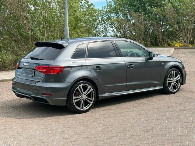 Audi A3 2018 1.5 Tfsi Cod 35 S Line Sportback M SL68HYP Grey #2