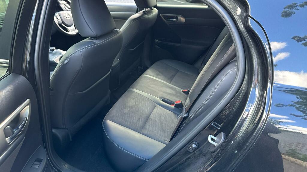 Lexus CT 1.8 200H F Sport E-cvt Euro 6 Ss FE69XTK Black #6