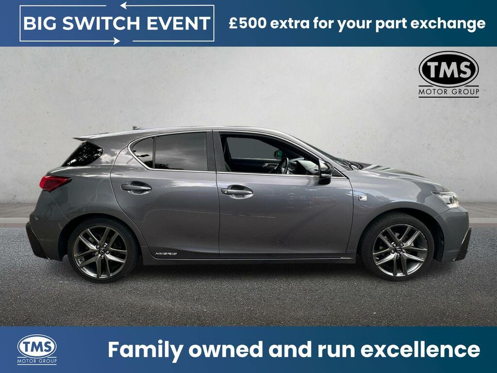 Lexus CT 1.8 200H F Sport E-cvt Euro 6 Ss Grey
