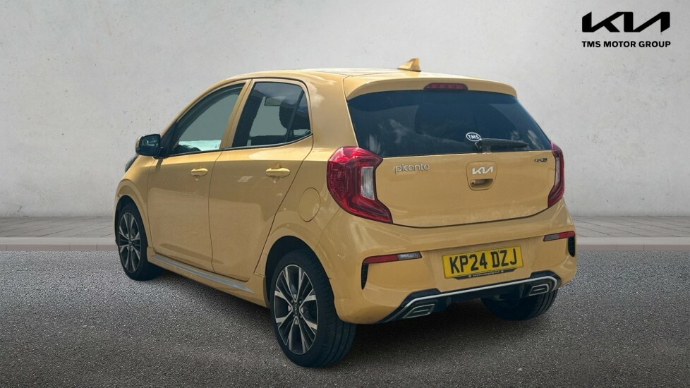 Kia Picanto 1.0 Dpi Isg Gt-line KP24DZJ Yellow #2