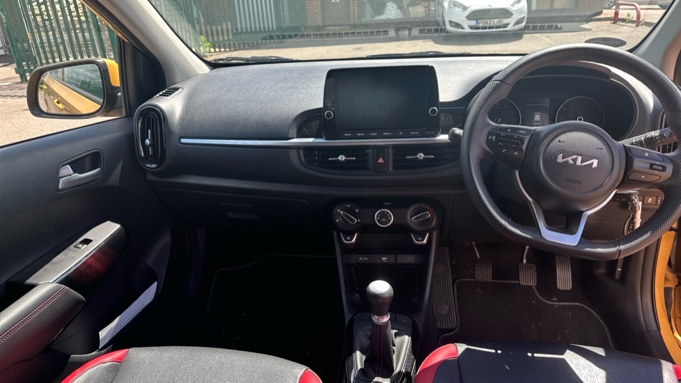 Kia Picanto 1.0 Dpi Isg Gt-line KP24DZJ Yellow #6