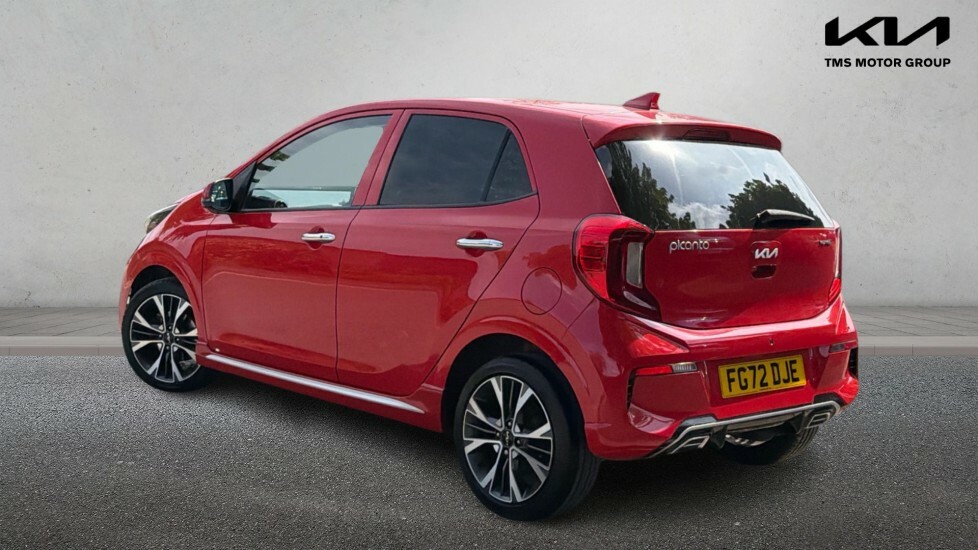 Kia Picanto 1.0 T-gdi Gt-line S Euro 6 Ss FG72DJE Red #2