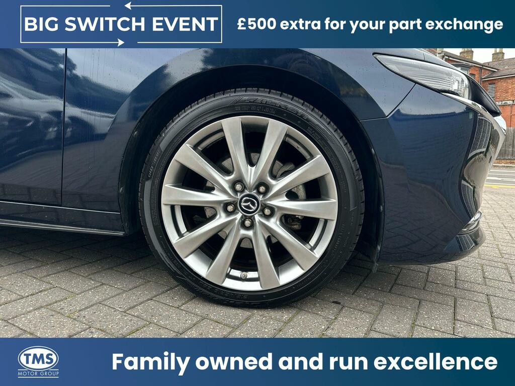 Mazda 3 2.0 Skyactiv-x Mhev Gt Sport Tech Saloon Petro Blue #2