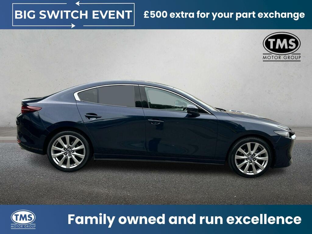 Mazda 3 2.0 Skyactiv-x Mhev Gt Sport Tech Saloon Petro Blue