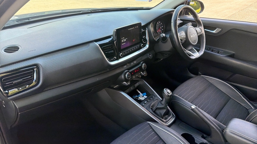Kia Stonic 1.0 T-gdi Mhev Gt-line S Euro 6 Ss VN23OBY Black #3