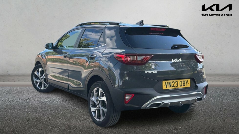 Kia Stonic 1.0 T-gdi Mhev Gt-line S Euro 6 Ss VN23OBY Black #2