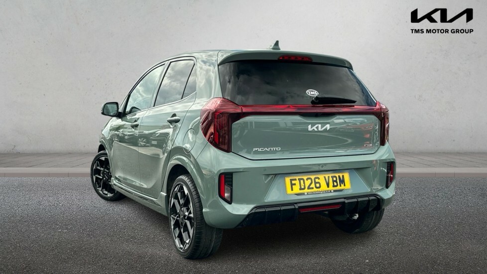 Kia Picanto 1.0 Gt-line Amt Euro 6 Ss FD26VBM Green #2