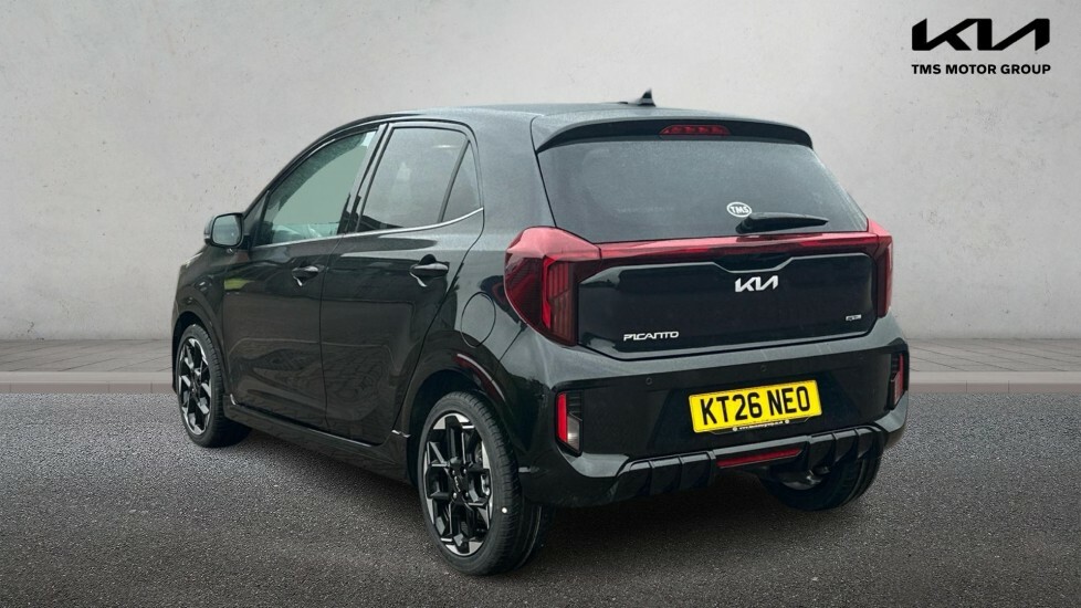 Kia Picanto 1.0 Gt-line Amt Euro 6 Ss Black #2