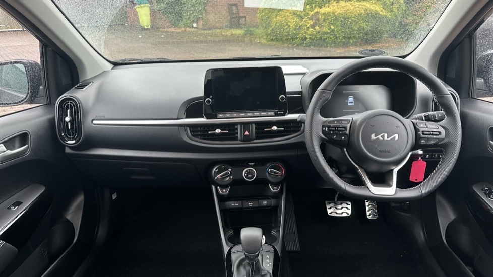 Kia Picanto 1.0 Gt-line Amt Euro 6 Ss Black #6