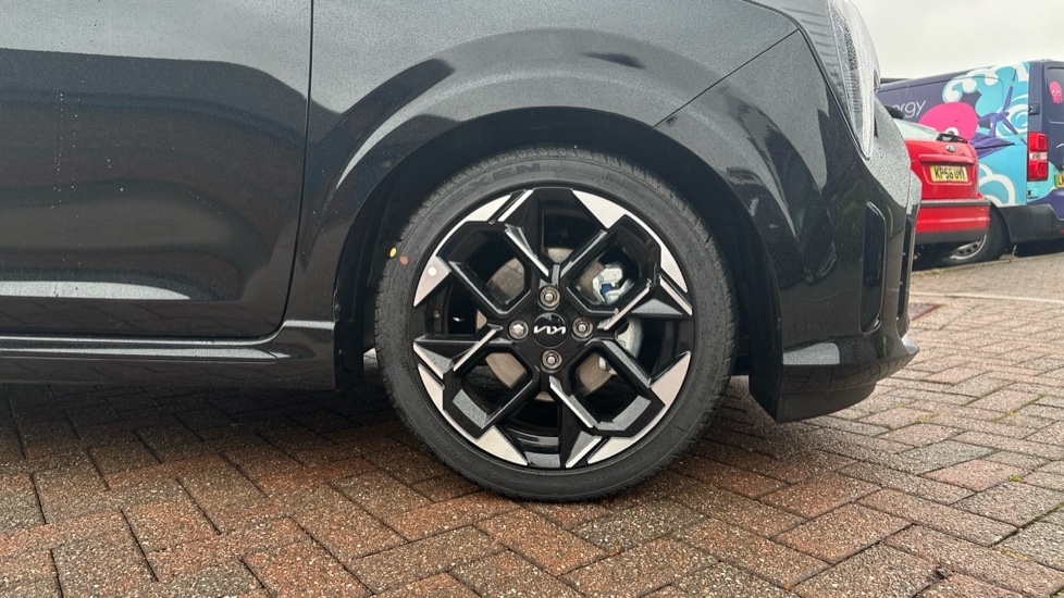 Kia Picanto 1.0 Gt-line Amt Euro 6 Ss Black #5