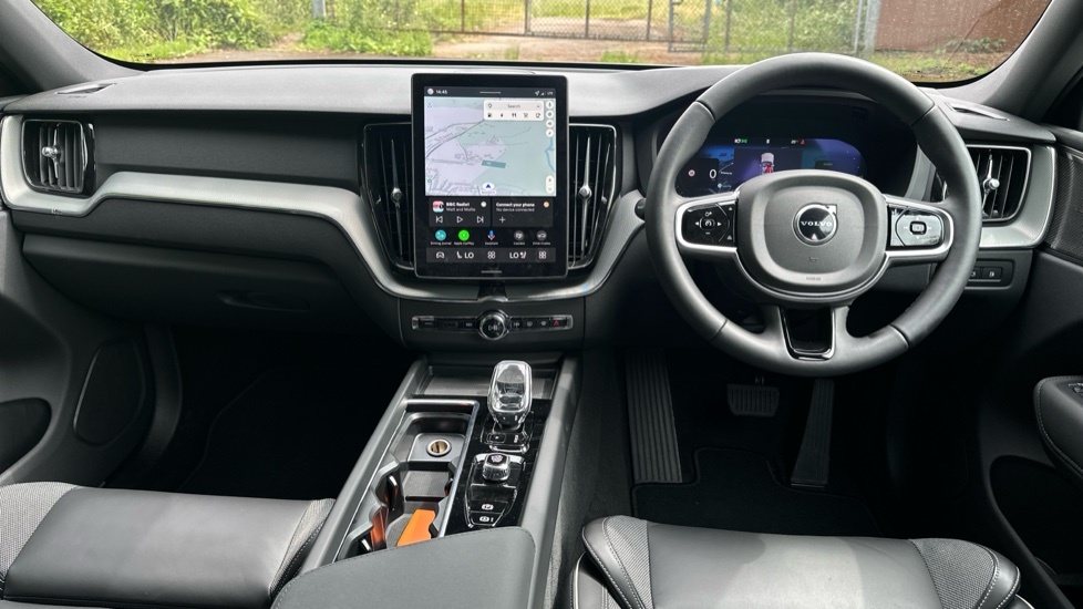 Volvo XC60 2.0 T6 18.8Kwh Plus Black Edition Awd Euro 6 Grey #5
