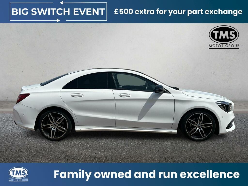 Mercedes-Benz CLA Class 1.6 Cla180 Amg Line Coupe 7G-dct Euro 6 Ss White