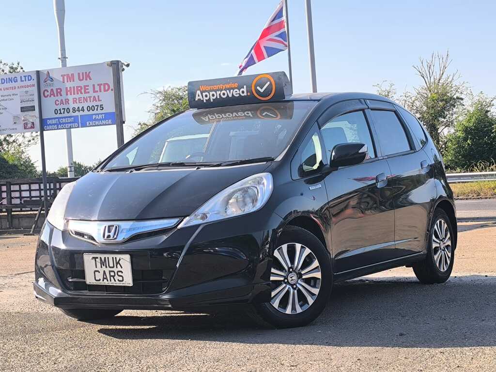 Honda Jazz Fit 1.3 Hybrid 201313 5 Seats Ulez Free Fre Black #2
