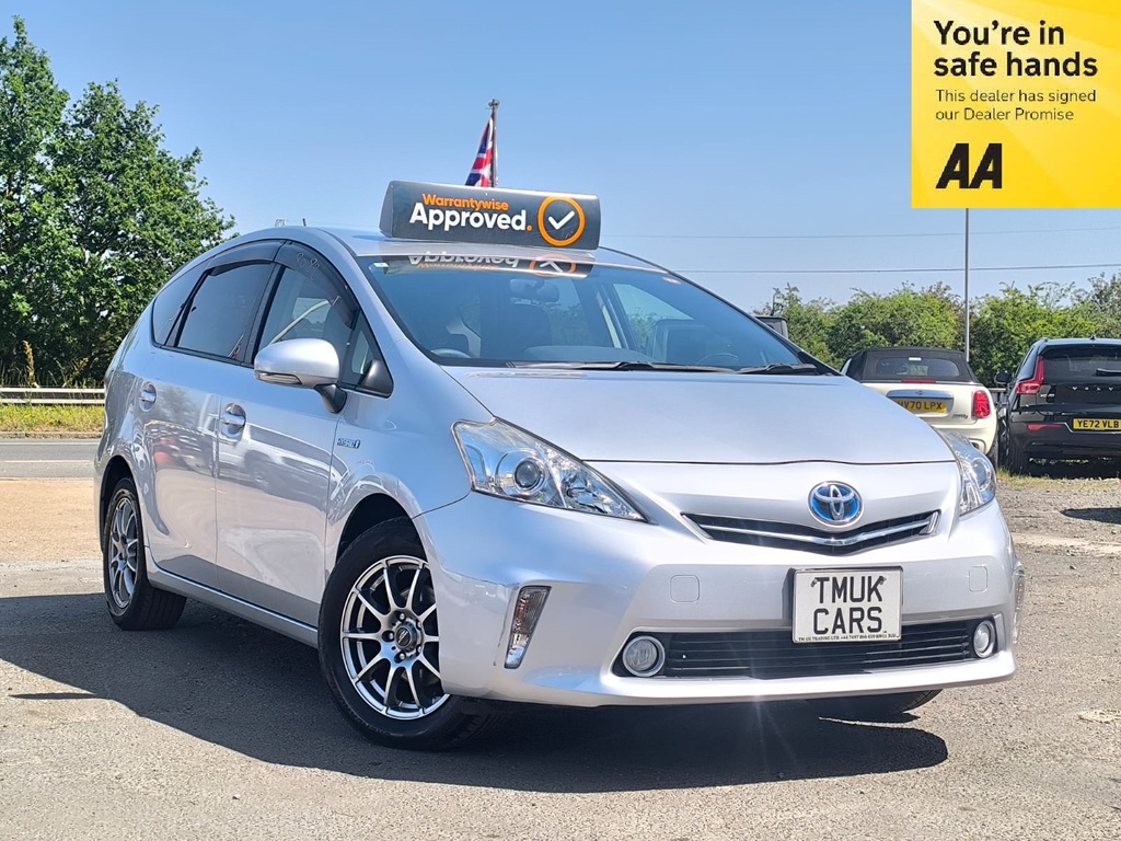 Toyota Prius+ 1.8 Hybrid 201414 7 Seats Ulez Free Fresh I Silver