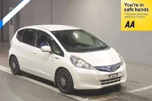 Honda Jazz Fit 1.3 Hybrid 201362 5 Seats Fresh Import White #3
