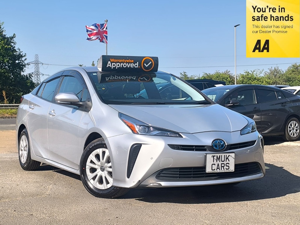 Toyota Prius 1.8 Hybrid 202020 Active 5 Seats Ulez Free Silver