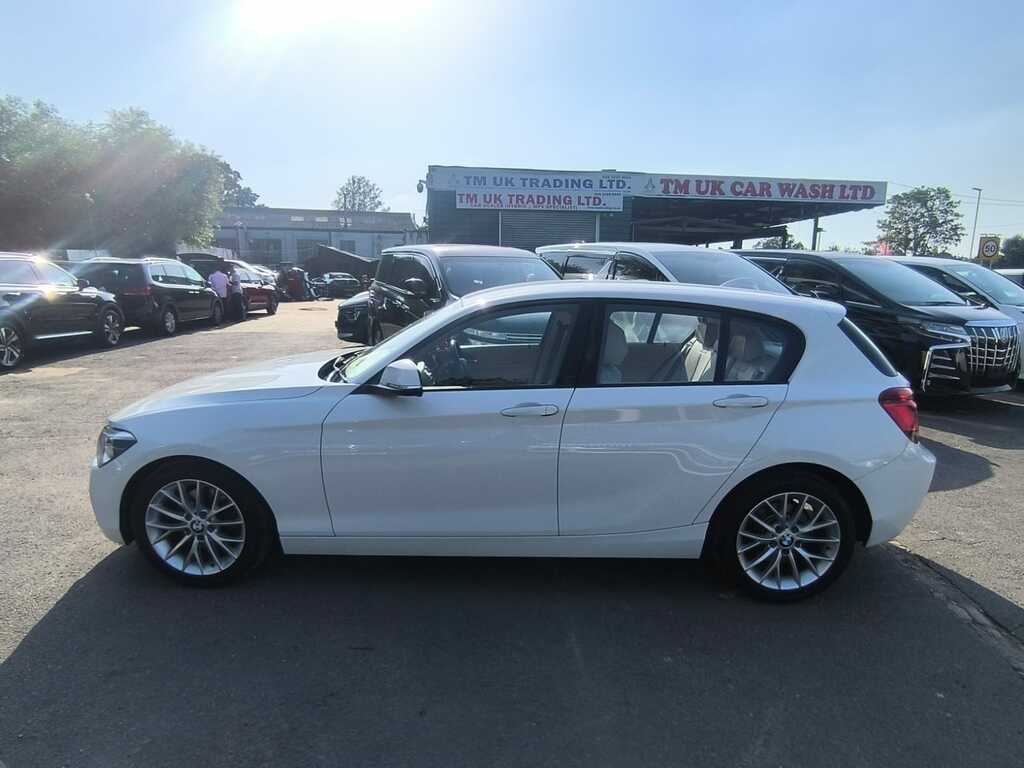 BMW 1 Series 116I 1.6 201363 Hatchback 5 Sea LY63ZPE White #5