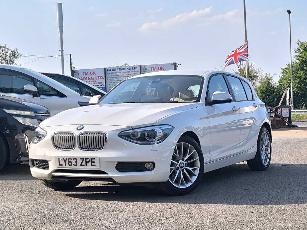 BMW 1 Series 116I 1.6 201363 Hatchback 5 Sea LY63ZPE White #2