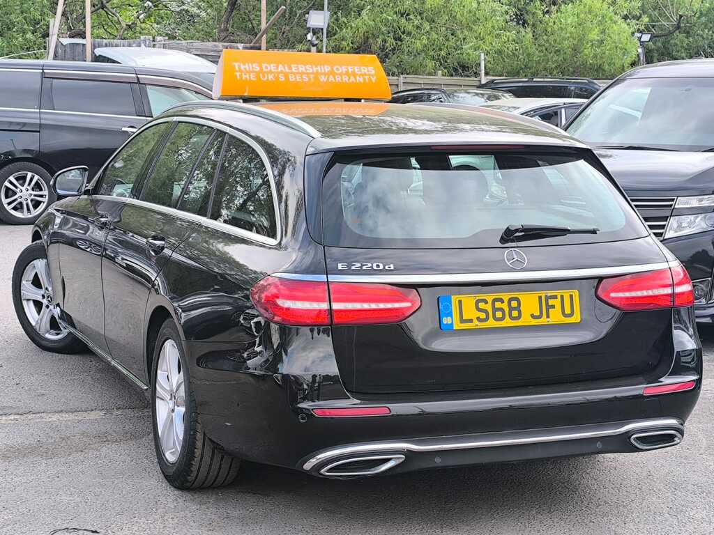 Mercedes-Benz E Class 2.0 201868 E220d Se Estate 5 Se LS68JFU Black #4