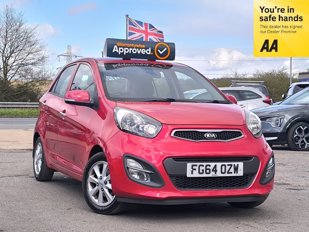 Kia Picanto 1.25 201464 Hatchback 5 Seats 5 Red