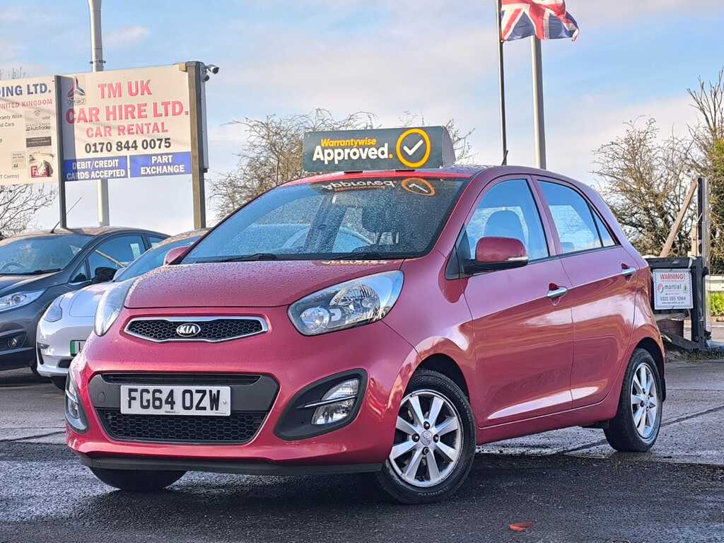 Kia Picanto 1.25 201464 Hatchback 5 Seats 5 Red #2