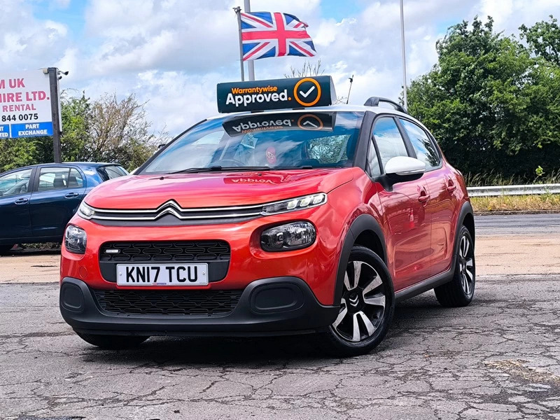 Citroen C3 1.2 201717 Puretech Feel Hatchback Orange #2