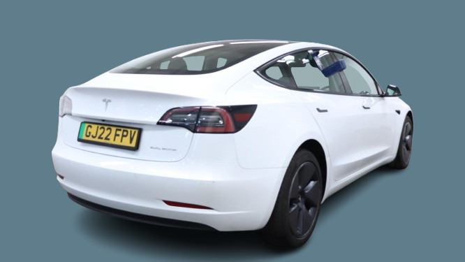 Tesla Model 3 202222 75 Kwh Dual Motor Long Range S White #3