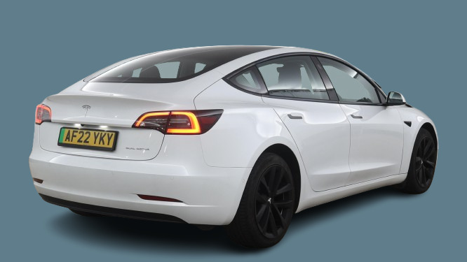Tesla Model 3 202222 75 Kwh Dual Motor Long Range S White #3