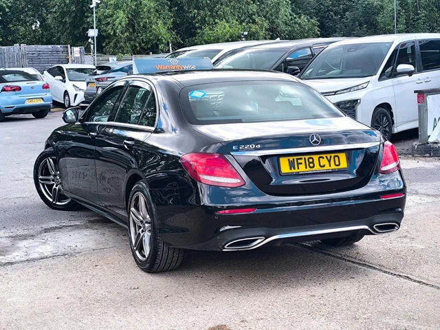 Mercedes-Benz E Class 2.0 201818 E220d Amg Line Saloo Black #5