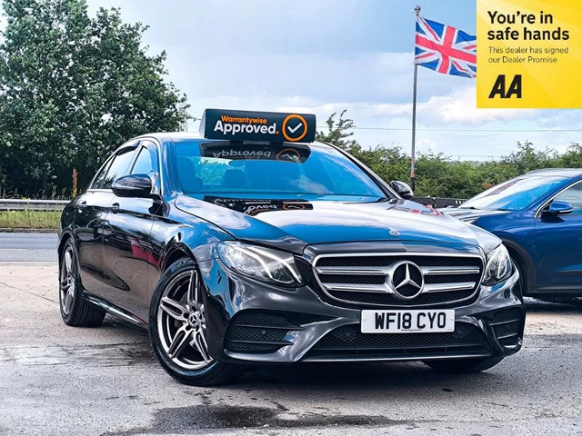 Mercedes-Benz E Class 2.0 201818 E220d Amg Line Saloo Black
