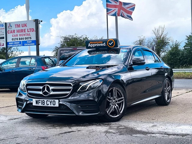 Mercedes-Benz E Class 2.0 201818 E220d Amg Line Saloo Black #3