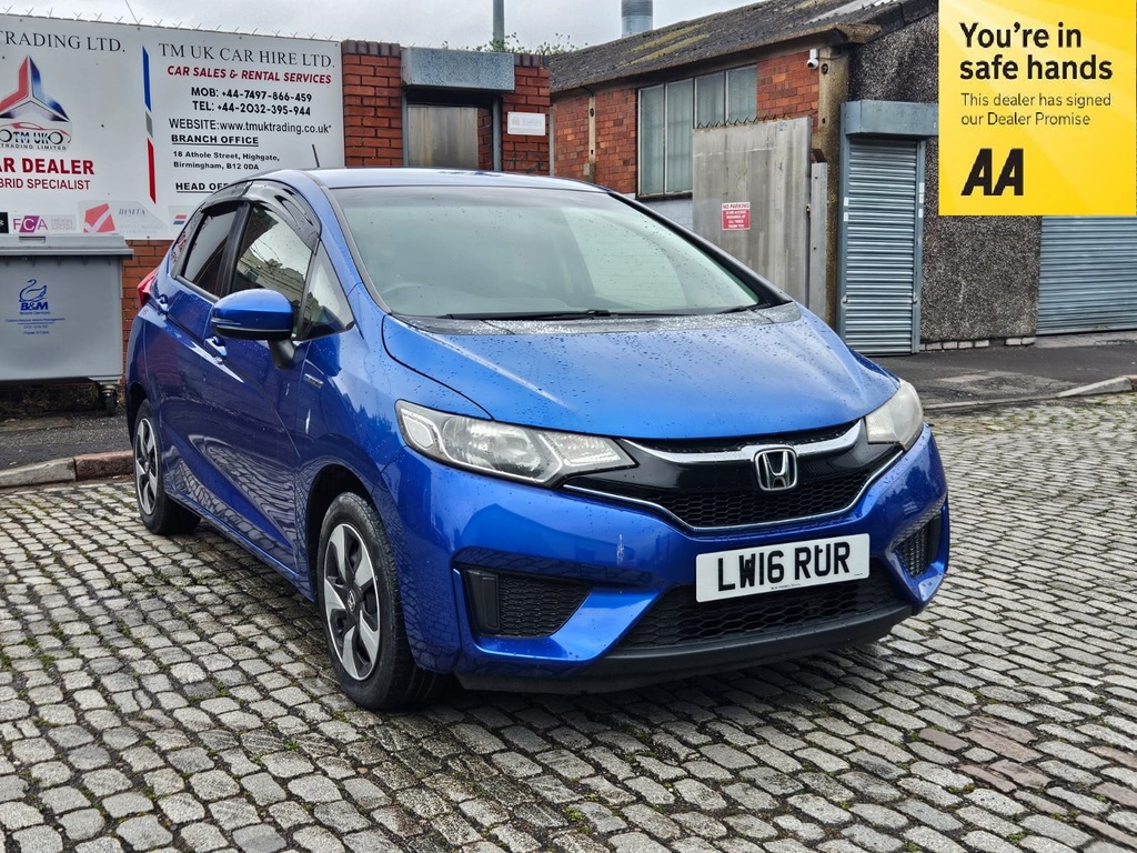 Honda Fit 1.5 Hybrid 201616 5 Seats Fresh Import Fina Blue