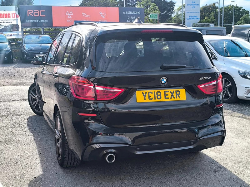 BMW 2 Series 216D 1.5 201818 7 Seats Mpv Black #4