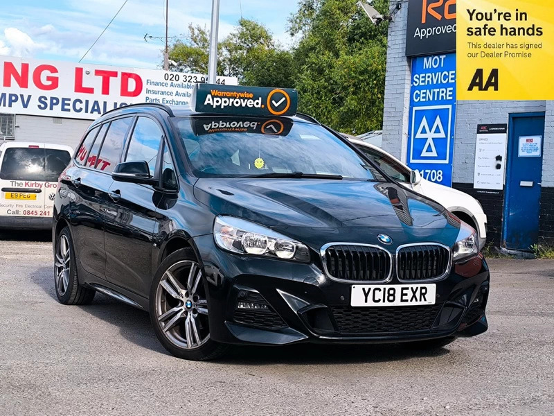 BMW 2 Series 216D 1.5 201818 7 Seats Mpv Black