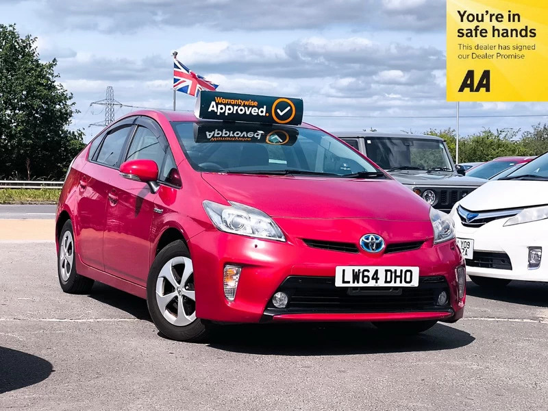 Toyota Prius 1.8 Hybrid 201564 Active 5 Seats Ulez Free Red