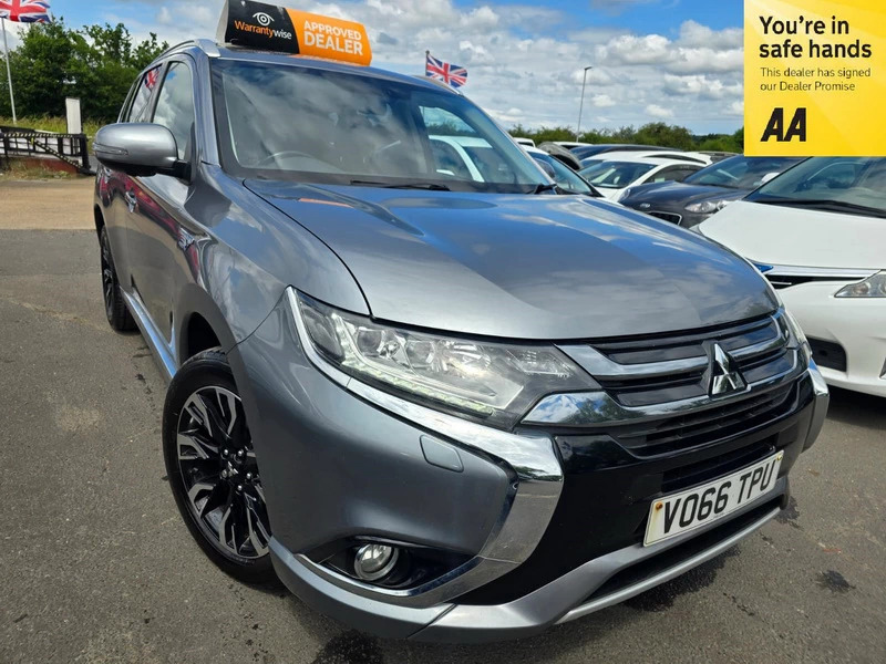 Mitsubishi Outlander 2.0 Plugin Hybrid 201666 12Kwh Gx4hs Suv 4Wd Grey