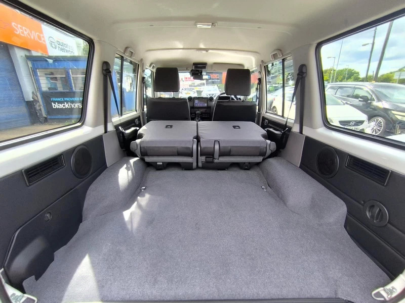 Toyota Land Cruiser Panel Van White #43