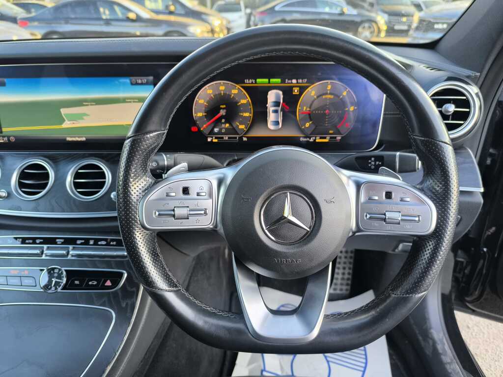 Mercedes-Benz E Class Amg Line Blue #14