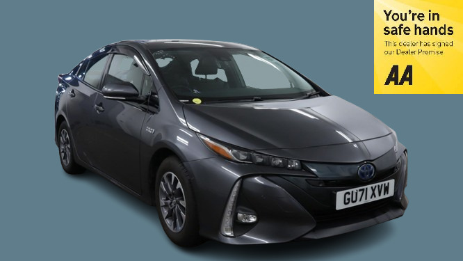 Toyota Prius 1.8 Plugin Hybrid 202171 8.8Kwh Excel Grey