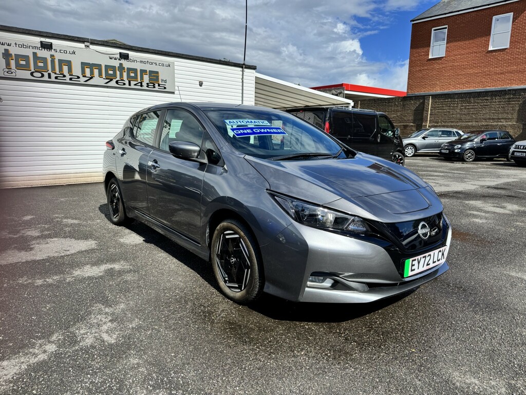 Nissan Leaf Hatchback 39Kwh Acenta 2022 Grey #2