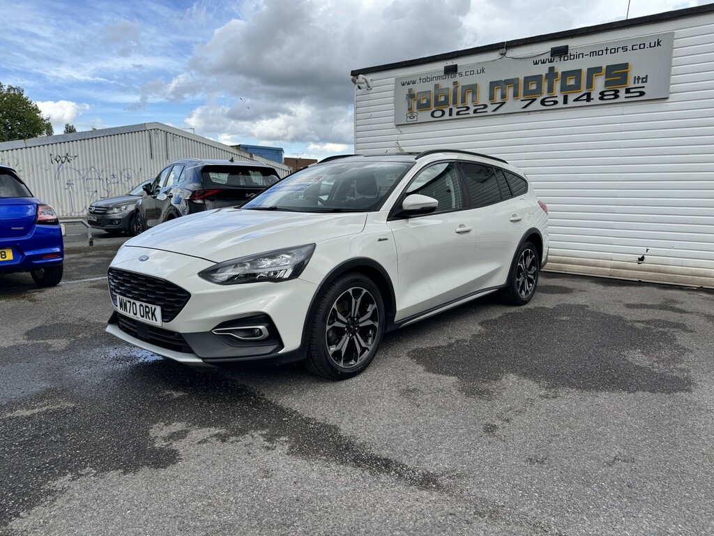 Ford Focus Estate 1.5 Focus Active X Estate 1.5L Ecoblue 120P MW70ORK White #5