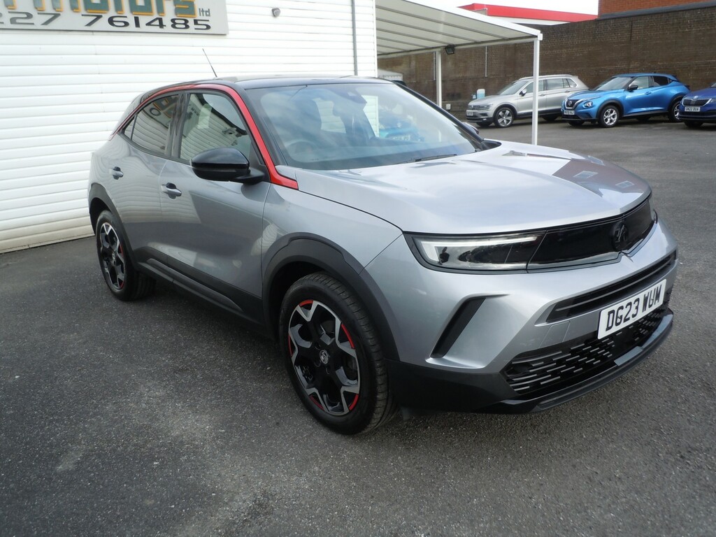 Vauxhall Mokka Suv 1.2 Turbo Gs 2023 DG23WUM Grey #3