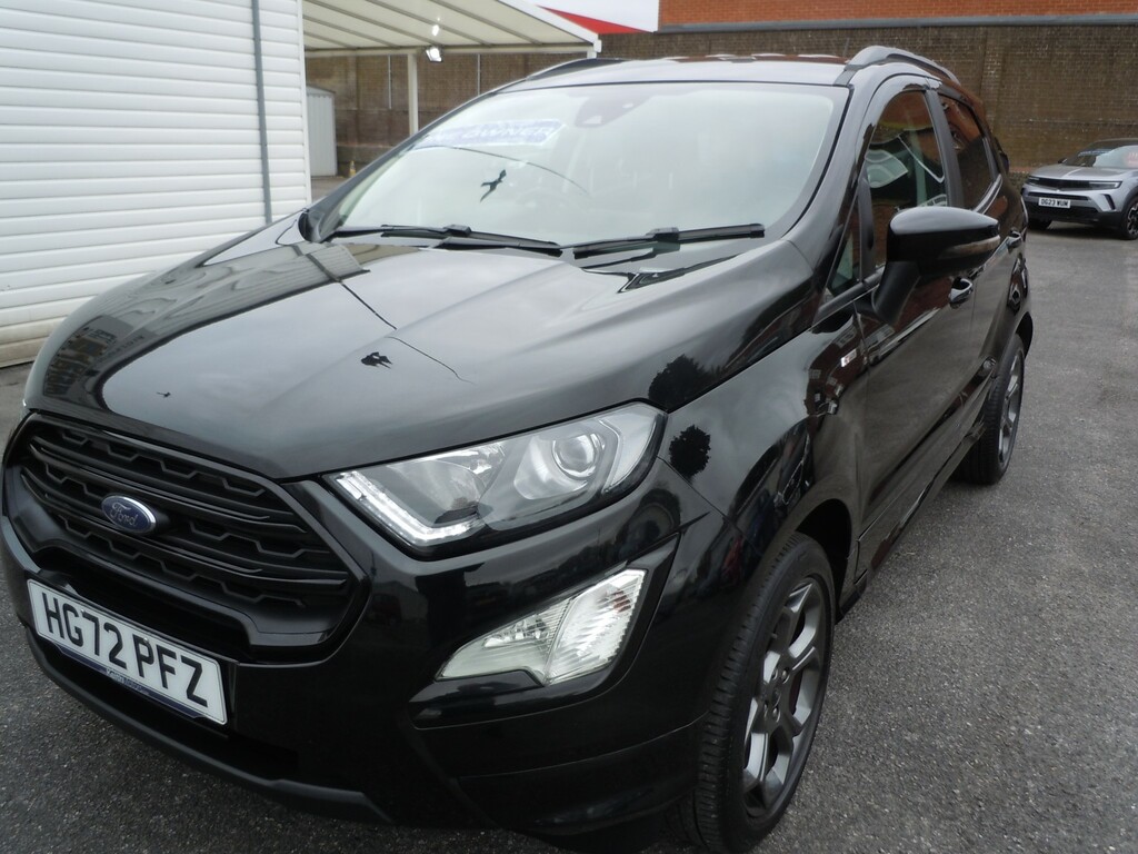 Ford Ecosport Suv 1.0 Ecosport St-line 1.0L Ford Ecoboost HG72PFZ Black #3